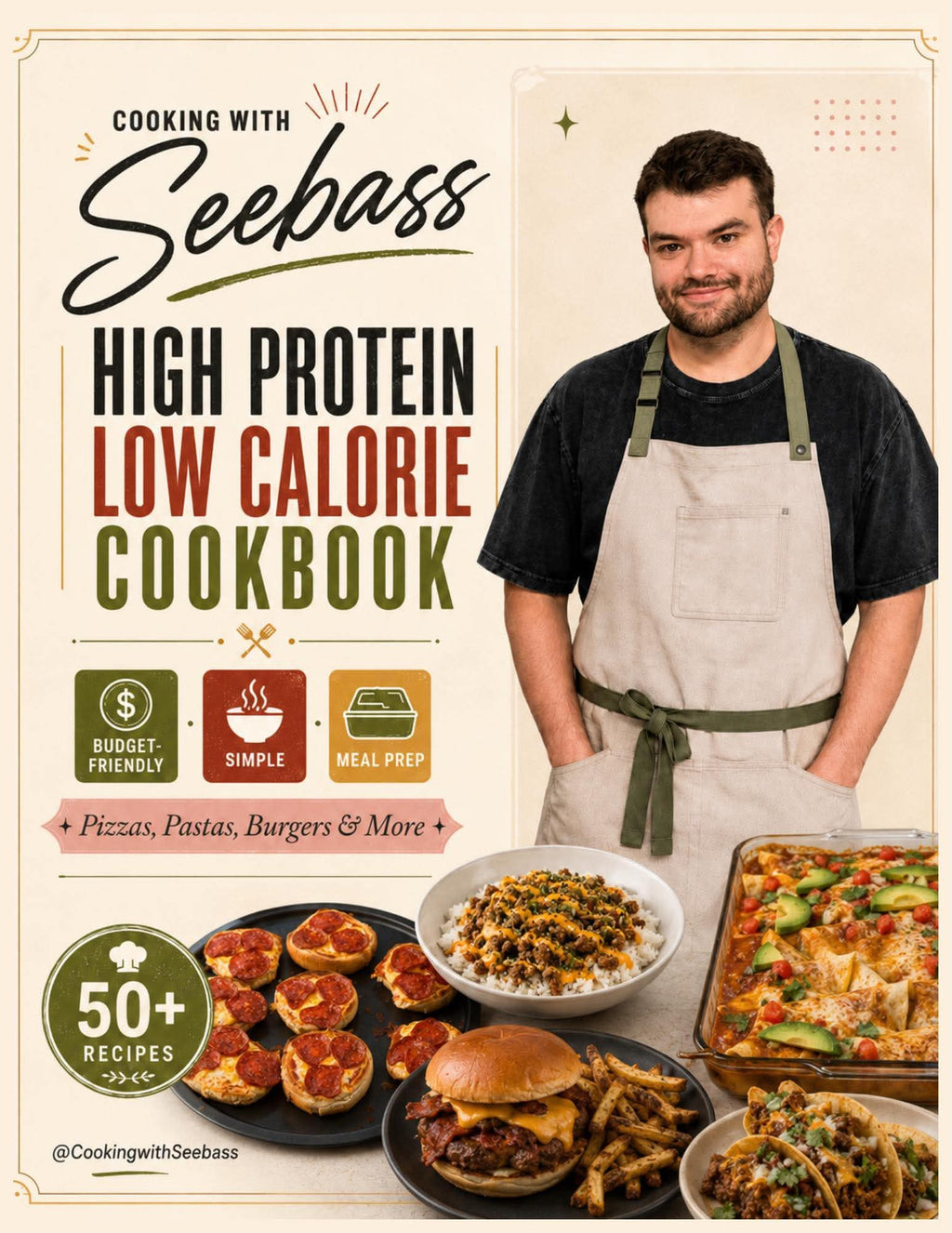 Cooking With Seebass High-Protein, Low-Calorie eCookbook